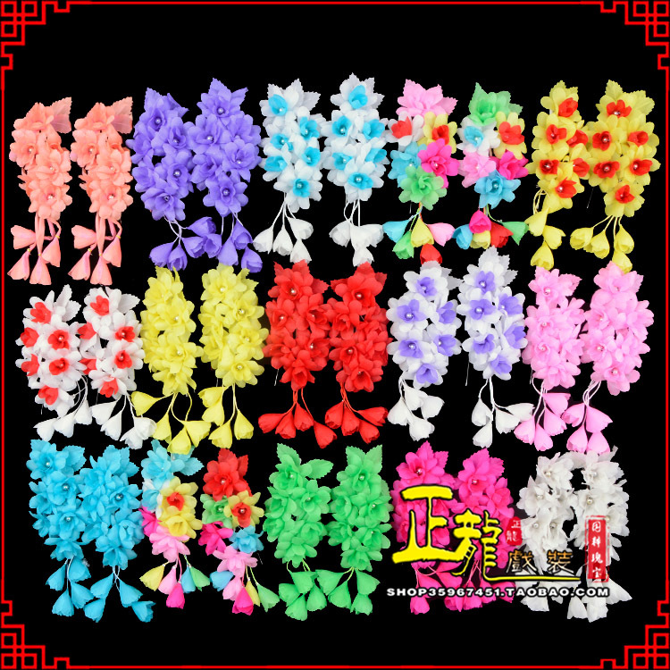 秦都小姐鬓花头饰小花头花 好六朵