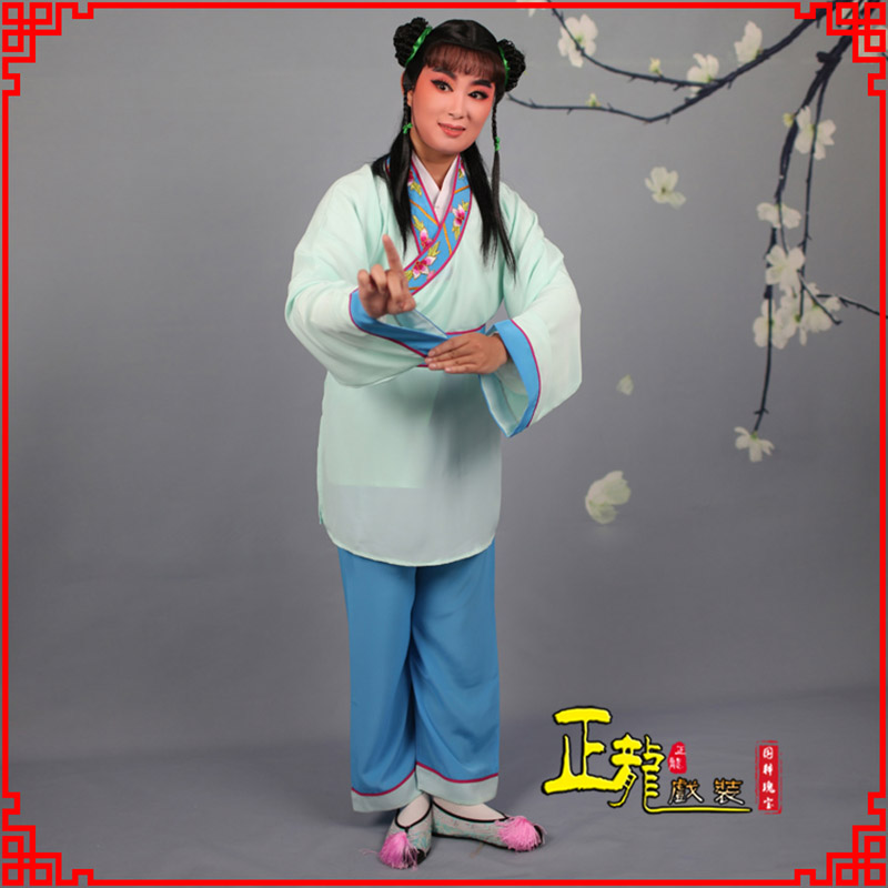 秦都歌仔戏童生小孩影视银心四九服 书童衣