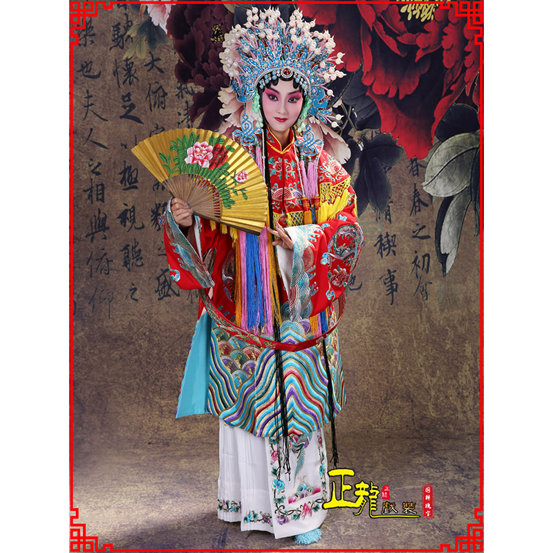 秦都凤袍杨贵妃贵妃醉酒 软绉团凤女蟒